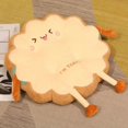 thumbnail image 3 of Cojín súper lindo para silla, cojín de peluche cuadrado y redondo con cuerda, cojín antideslizante para asiento de oficina y hogar, para enviar regalos a amigos, 3 of 5