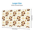 thumbnail image 2 of Cauagu Sloth Yoga for Large Mouse Pad,XXL Extended Gaming Mouse Mat Long Extended Desk Mat Big Desk Pad Mat(16 x 29.5in) for Work/Game/Office/Home, 2 of 8