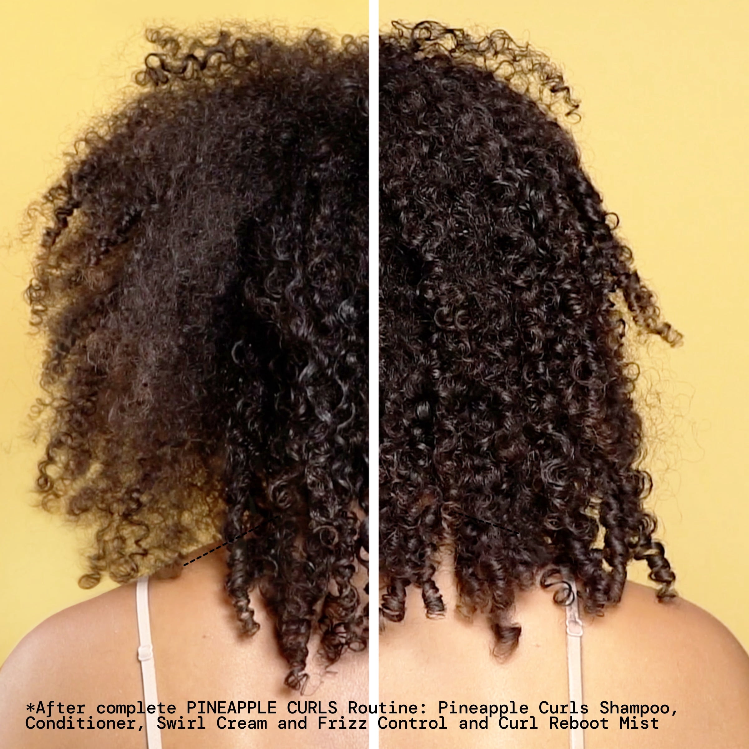 Pacifica Pineapple Curls Curl Defining Shampoo - Hydrating & Frizz Control with Argan Oil & Hyaluronic Acid, Vegan and Cruelty-Free, 12 fl oz