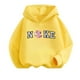 thumbnail image 3 of Conjunto de sudadera con capucha de punto para niños y niñas, sudaderas casuales de manga larga, tops, mono informal para niños de 2 a 13 años, 3 of 5