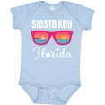 thumbnail image 3 of Inktastic Siesta Key Florida Beach Trip Girls Baby Bodysuit, 3 of 5