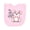 AD-Pink, variant on Inktastic My 1st Easter Cuddly Pink Bunny Newborn Bib