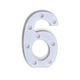 thumbnail image 4 of Bouanq LED Letter Lights Sign Light Up Letters Sign for Night Light Wedding/Birthday Party Battery Powered Christmas Lamp Home Bar Decoration Halloween Light, 4 of 4