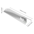 thumbnail image 2 of Phenofice 4 Pcs Pièces de Rechange Résistantes à la Chaleur pour Barbecue en Acier Inoxydable Argenté pour Fournitures de Camping, 2 of 8