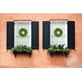 thumbnail image 5 of 2 Pack Artificial Boxwood Wreath - 11" Mini-Sized Boxwood Wreath Green Candle Wreath for Wall Window Home Decoration, 5 of 5