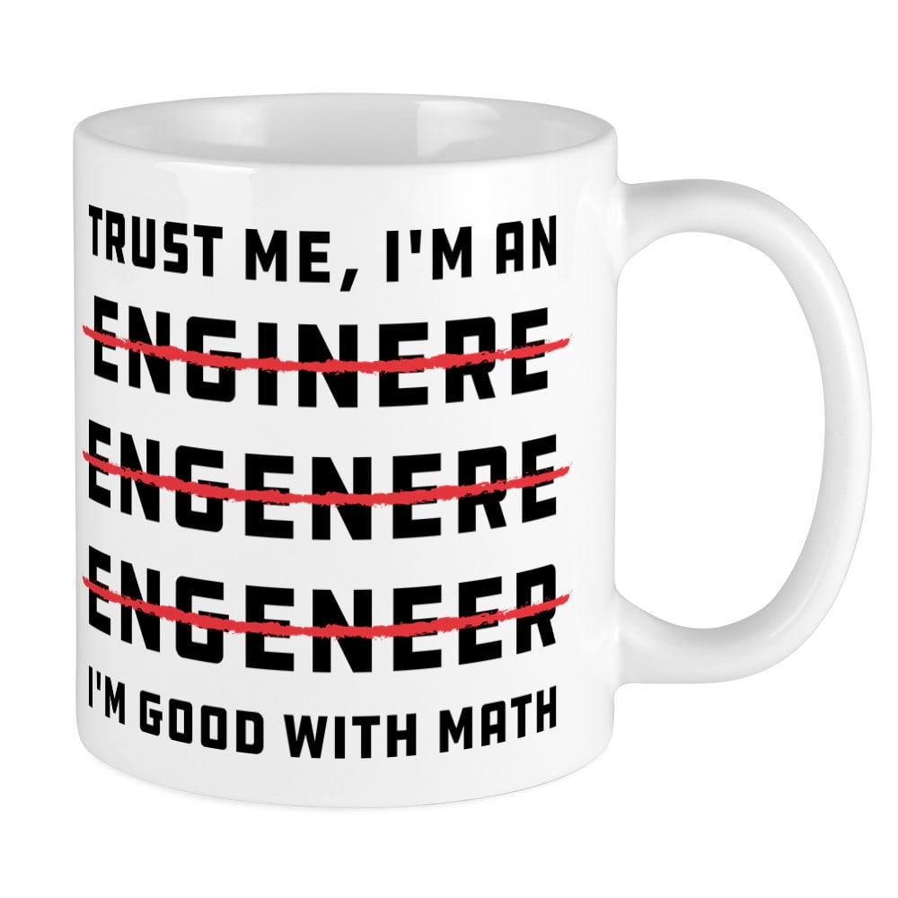 TRUST ME I'M AN ENGINEER Funny Design Novelty Gift Idea Coffee Tea Mug 5 