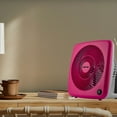 thumbnail image 3 of FanFair 7 in. Pink Dual Speed Personal Fan, Quiet Cooling, Safe for Bedroom, Home or Office Use, 3 of 5