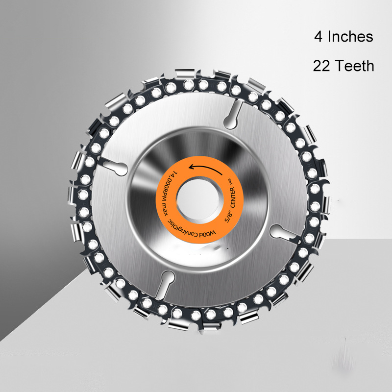 Dheera Grinder Wood Carving Disc Grinder Saw Disc for 4''/5" Angle