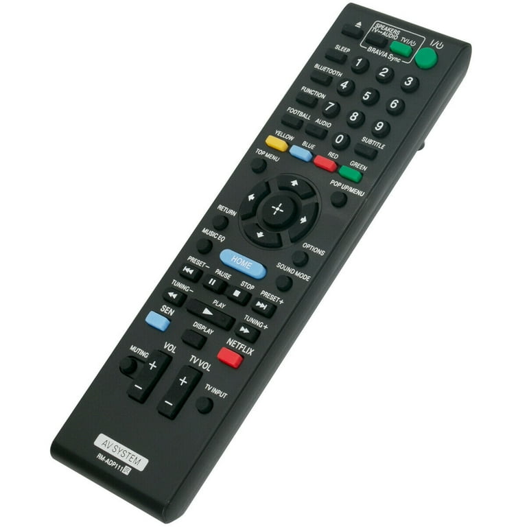 New RM-ADP111 Replace Remote for Sony Home Theater BDV-E2100 BDV-E4100  BDV-E6100 