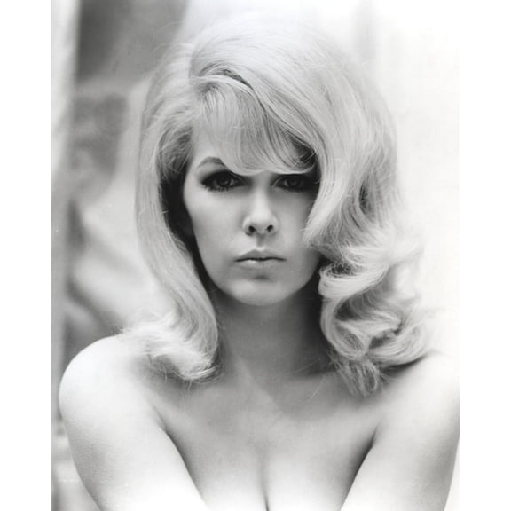 Stella Stevens Nude in Black and White Close Up Portrait Photo Print (24 x 30)