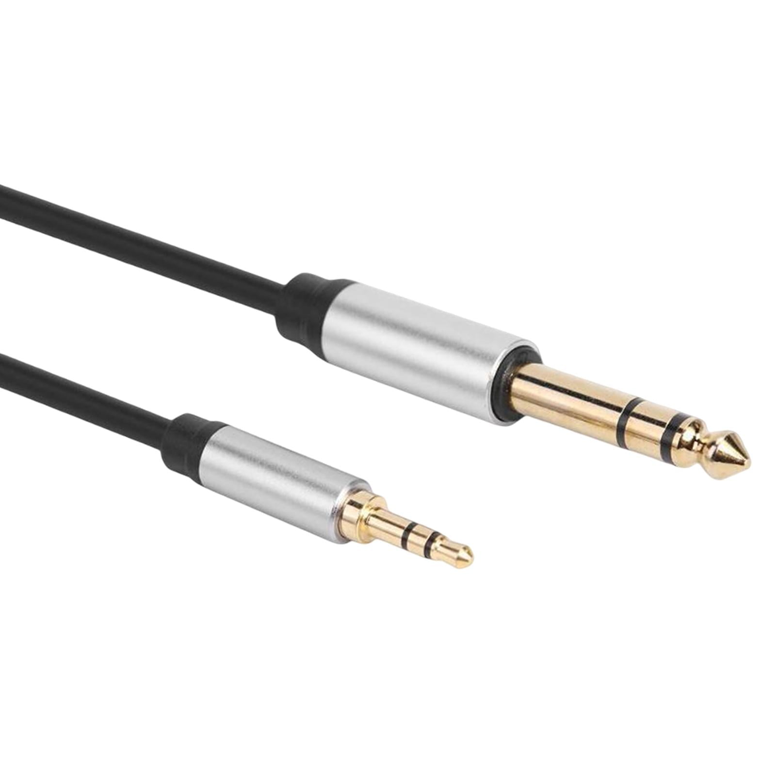 3.5mm to 1 4 inch Stereo Cable Headphone Adapter 3.5 mm 1 8 inch 6.35mm 1 4 inch for Home Theater Device Laptop Guitar 1.5m Walmart