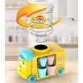 thumbnail image 3 of Distributeur d'Eau Réaliste pour Enfants à Double Prise avec Compartiment de Rangement - Design de Trottinette Convertible, Compatible avec Bouteilles à Goulot de 2,8 cm, Matériau ABS, Emballage en Boîte de Couleur Rose/jaune, Ensemble de 2, 3 of 6