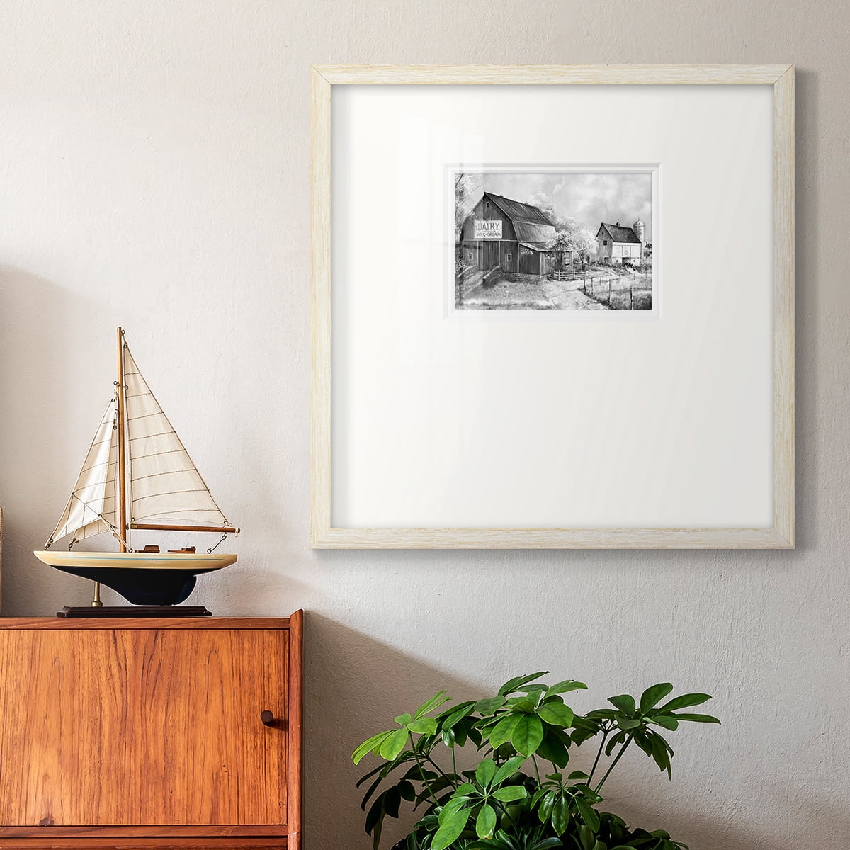 Day At The FarmPremium Framed Print