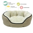 thumbnail image 3 of Pet Spaces Lit ovale pour chien et chat, 19 po, beige, 3 of 5