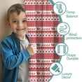 thumbnail image 3 of Blackout Kids Curtains,Red Christmas Striped Pattern (2) Childrens Insulated Curtains Set Of 2,Bedroom Essentials,Toddler Room Decor 42"x54", 3 of 5