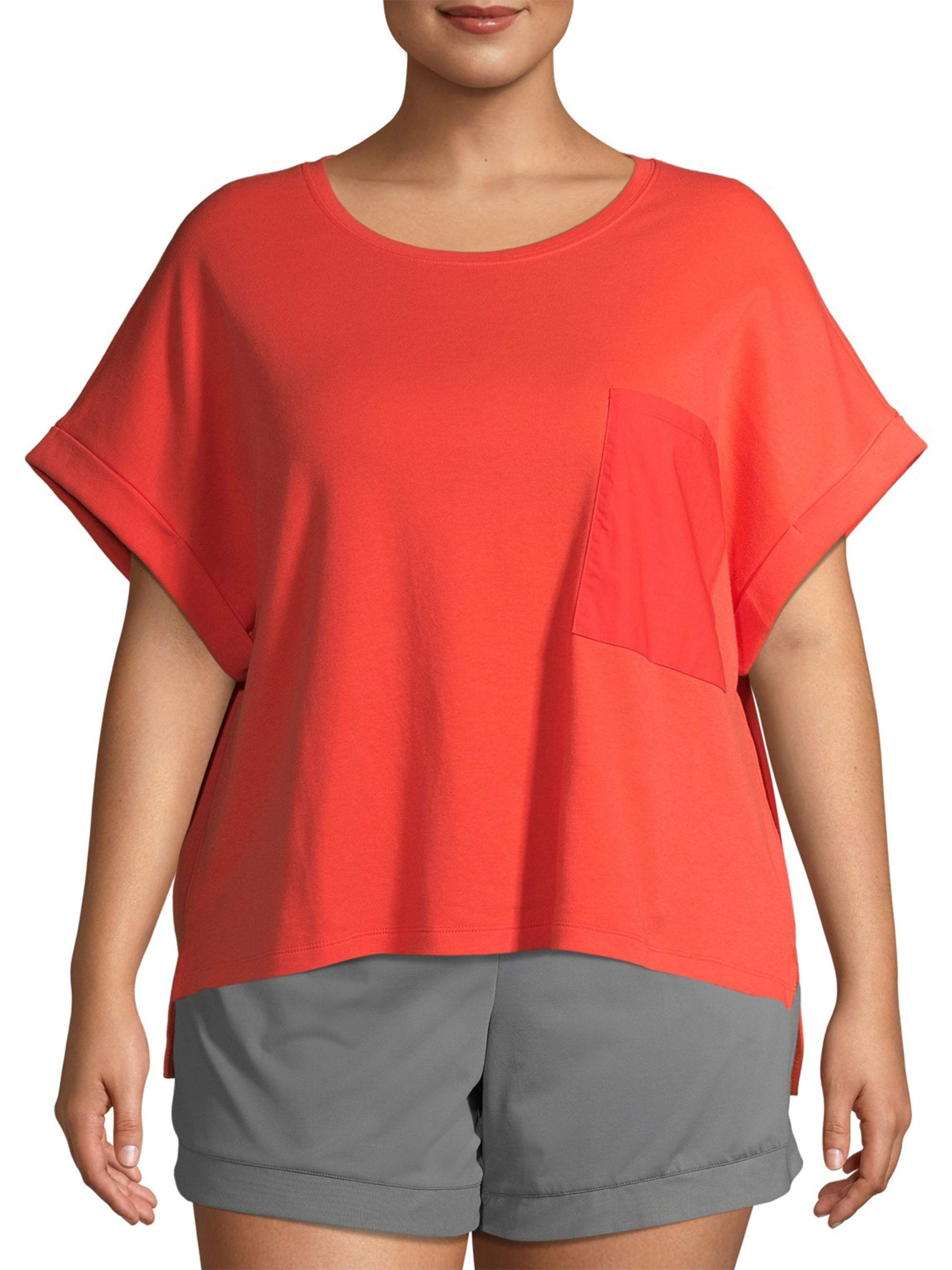 Avia - Avia-dtr Avia Pocket Tee - Walmart.com - Walmart.com