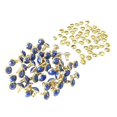 thumbnail image 2 of 50 piezas de remaches rápidos de cúpula de 7,5 mm para , accesorio de ropa para manualidades de material cuero Azul real, 2 of 9