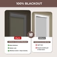 thumbnail image 6 of Allesin zen No Drill No Tools Blackout Roller Shades for Windows, ( Beige 23 x 72), Renter-friendly, UV Protection, no-drill pull-down blinds for Home, Bedroom, Office, Living Room, 6 of 9