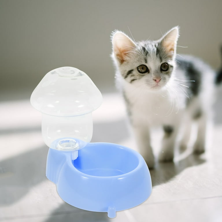 Pets Auto Waterer Automatic Cat Water Dispenser Mushroom Shape Cat Dog Water Container Walmart