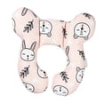 thumbnail image 2 of Almohada De Apoyo Para El Cuello Del Bebé Almohada De Alimentación Del Bebé Para Cochecito De Viaje Conejo Infantil, 2 of 9