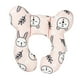 thumbnail image 2 of Almohada De Apoyo Para El Cuello Del Bebé Almohada De Alimentación Del Bebé Para Cochecito De Viaje Conejo Infantil, 2 of 9
