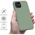 thumbnail image 5 of Designed for iPhone 11 Case,[Silky and Soft Touch Series] Premium Soft Liquid Silicone Rubber Full-Body Protective Bumper Case for iPhone 11 6.1 inch,Calke Green, 5 of 13