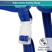 Aqua SwimSchool Grow-with-Me Swim Vest, Ages 3-6, 32-50 lbs, Blue