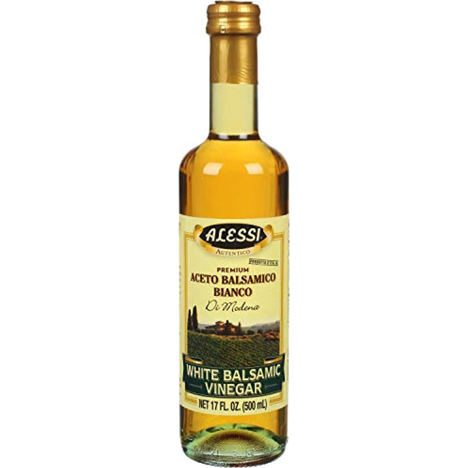 Alessi White Balsamic Vinegar, 17 Ounce (Pack Of 2)