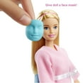 thumbnail image 5 of Barbie Face Mask Spa Day Playset, Blonde Doll & 10+ Accessories Including Puppy, Mask Mold & Dough, 5 of 7