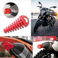 thumbnail image 4 of Motorcycle Exhaust Pipe Plug Muffler Wash Plug Pipe Protector Motocross Exhaust Plug Move Blow-down Silencer (2 Pieces, Red + Black) Starlight, 4 of 4