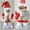 Saxophone-playing fiber optic figurine, variant on Santa Claus Dancing With Music, 2026 Santa Dancing Christmas Electric Plush Twerking Santa Doll For Store Window Display