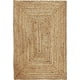 thumbnail image 5 of Alfombra Trenzada KEMA de Yute 183x274 cm Rústica Reversible, 5 of 8