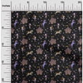 thumbnail image 2 of oneOone Tissu Polyester Spandex Noir Matériel de Robe de Cirque Tissu Imprimé Tissu au Mètre 56 Pouces de Large-Ae, 2 of 5