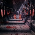 thumbnail image 2 of Liquidación Happy Halloween Paper Banners Bloody Hanging Decoration Cutting Tool Banner, 2 of 5
