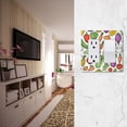 thumbnail image 5 of Yayeee Rocker Switch Wall Plate 1-Gang 4.6"x2.9" Home Decorative Outlet Cover, Vegetables Pattern, 5 of 6