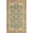 thumbnail image 4 of SAFAVIEH Anatolia Sharon Floral Runner Rug, Teal/Camel, 2'3" x 8', 4 of 9