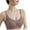 Coffee, variant on purcolt Womens Seamless Wireless Supportive Everyday Bra Comfort Soft No Underwire Bralettes Lightly Lined Padded Push Up Bra Full Coverage T-Shirt Bra