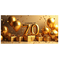 thumbnail image 3 of LUUFILx Golden Anniversary Celebration Banner Backdrop for Milestone Events and Parties Cheers to 70 Years with Decorative Background and Festive Decor Party Supplies, 3 of 8