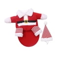 thumbnail image 5 of FITYLE Christmas Clothing Cat Christmas Outfit with Santa Hat Cute Santa Claus Dog Cat Christmas Costumes for Small Medium Dogs Cats L, 5 of 10