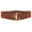 Brown, variant on MANHUJI Belt for Dresses Woman Women's Fashion Wild Wide Waistband Elastic Stretch Dress Waist Belt Buckle Band Tan Belt Womens (Brown,One Size)