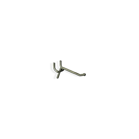 Azar Displays 700882 2" Metal Wire Hook: 0.148" Diameter, 50-Pack