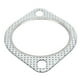 thumbnail image 4 of Junta De Escape De 2 Orificios, Resistencia A La Temperatura Del Cabezal De La Brida Del Tubo De Descarga Para Tubos Turbo Down De 3in/76mm ANGGREK 2 Bolt Exhaust Gasket, 4 of 8