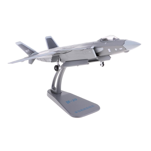 KLKCMS 1:100 Modèle d'Avion de Chasse Aviation Chinoise J-20
