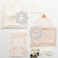thumbnail image 4 of SHISUYAN 4pcs Metal Cutting Die Set for Scrapbook Card Craft Making with Stencil Mold, 4 of 8