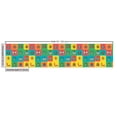 thumbnail image 2 of Colorful Fabric by the Yard, Cartoon Image of Bugs as Bumblebee Ladybug Mosquito Dung Bettle in Square Tiles, Upholstery Fabric for Dining Chairs Home Decor Accents, Multicolor by Ambesonne, 2 of 4