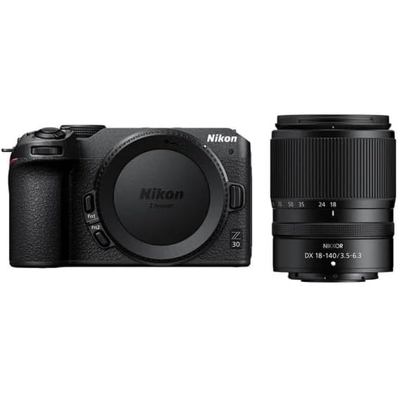Nikon Z30 Mirrorless Camera w/ Z DX 18-140mm f/3.5-6.3 VR Lens (Black)