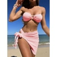thumbnail image 3 of Microbikini Bandeau con realce para mujer, traje de baño con estampado Floral en 3D Sexy, conjunto de Bikini con Tanga para verano, 2024, 3 of 5