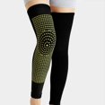 thumbnail image 2 of Rodilleras Brace Terapia Cálida Y Transpirable Envoltura De Piernas Para Ciclismo Negro M SM SunniMix Rodillera Rodillera, 2 of 6