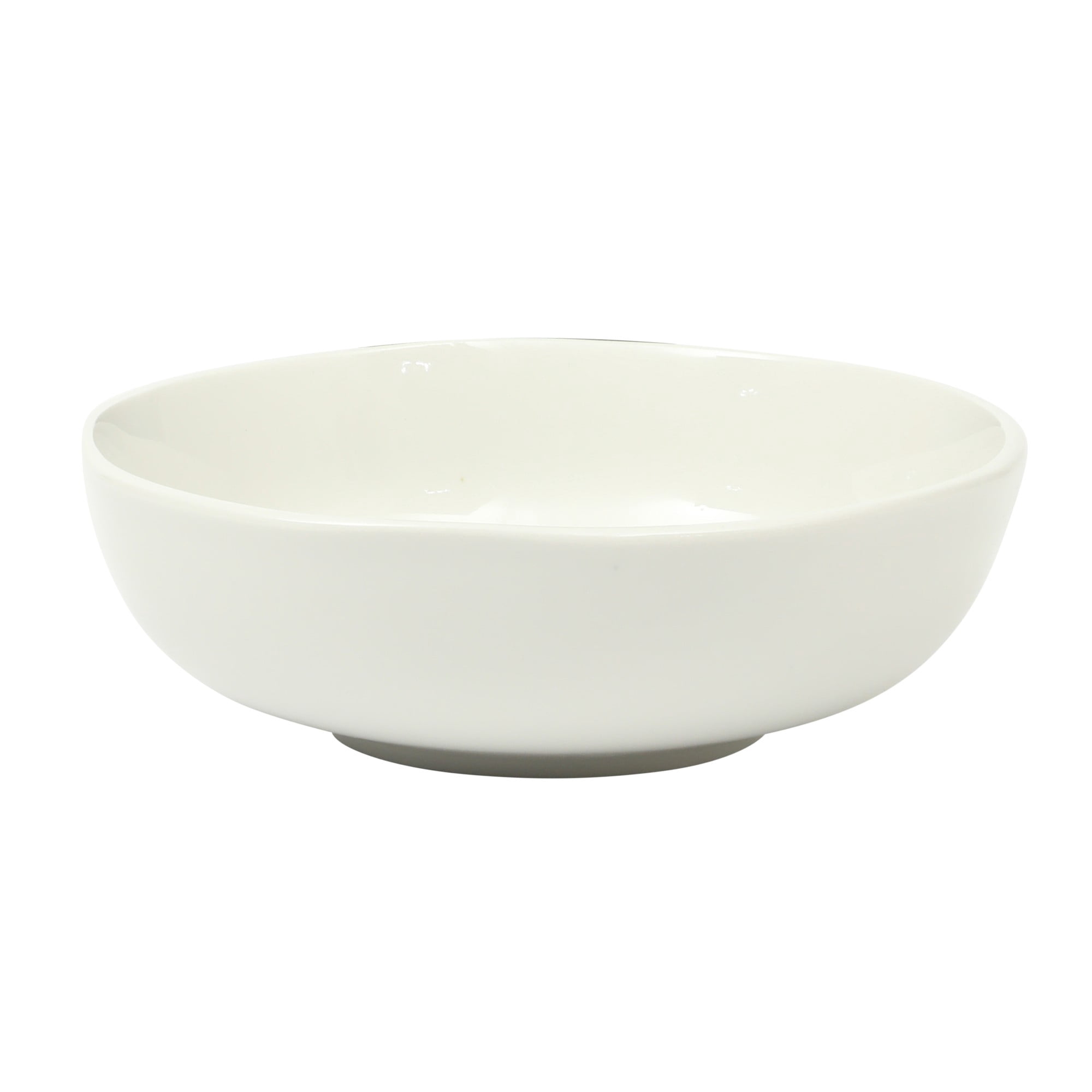 Gibson Home Lindendale 16 Piece Porcelain Ceramic Plates and Bowls Dishes Scratch and Chip Resistant Service for 4 Dinnerware Set - White