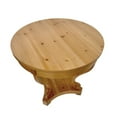 thumbnail image 6 of LUCKHAO Round Large Side Table End Table with 2 Drawer Storage Space for Living Room, Modern Farmhouse Wood Circle Coffee Table Side Table End Table, 6 of 10